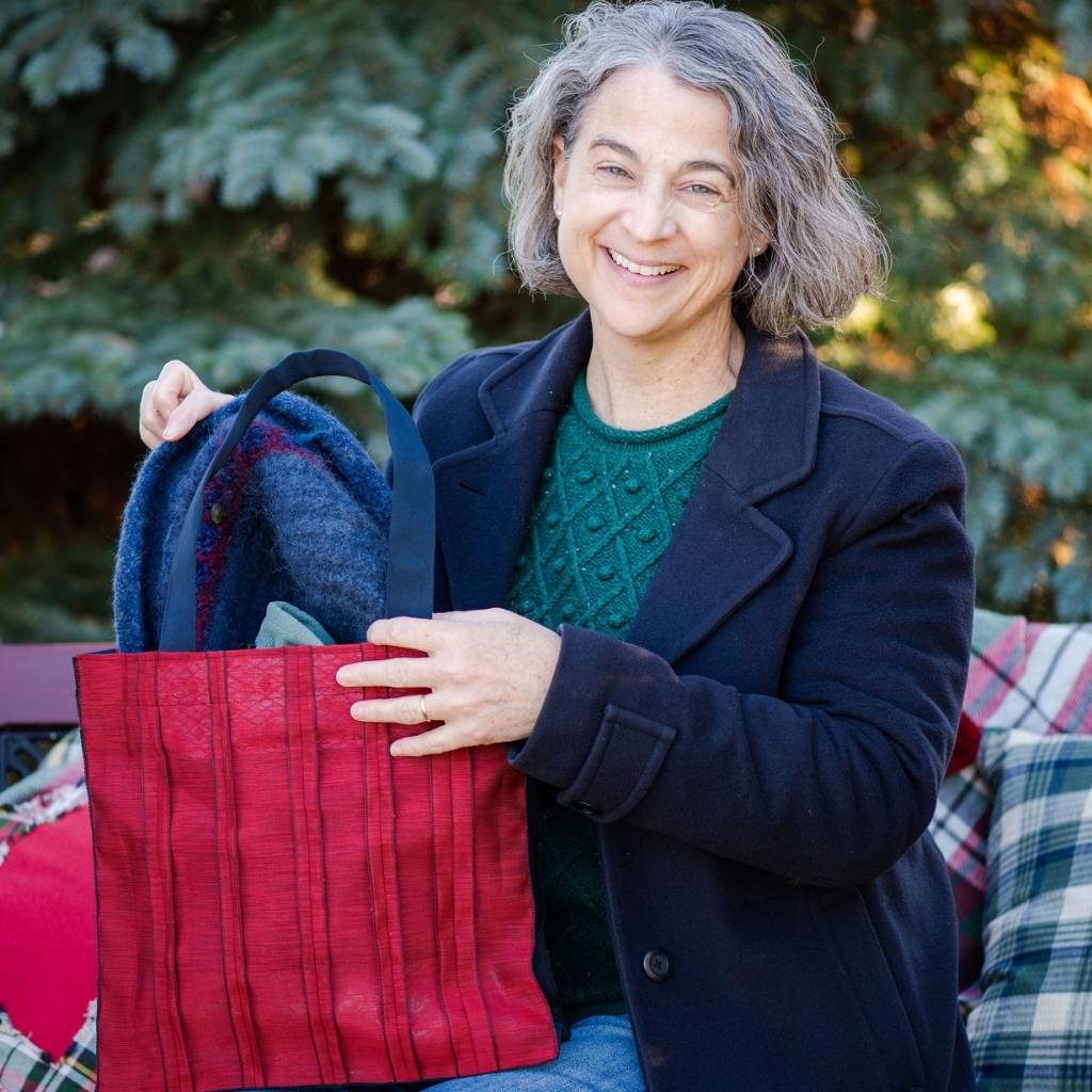 Tote Bag Purse - Red